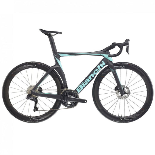 Bianchi Racing Bike Carbon Ultegra Di2 - Oltre Pro - 2024 - noir doux/ck16