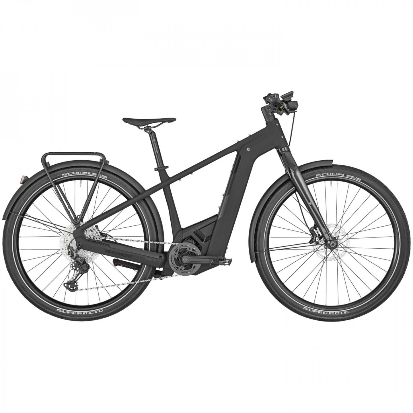 Bergamont Bike Trekking Bike - E -revox Elite Rigid Eq - 2023 - Matt Black