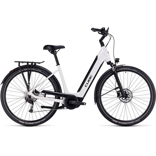 Cube Electric Bike Easy Entry - Supreme Sport Hybrid One 500 - 2023 - blanc/noir